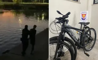 Imagem ilustrativa da imagem Suspeito tenta fugir nadando após furtar bicicletas de prédio em Vitória
