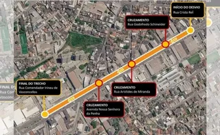 Imagem ilustrativa da imagem Três cruzamentos da Av. Carlos Lindenberg serão interditados a partir desta quinta