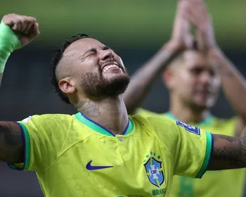 Imagem ilustrativa da imagem Neymar não treina e está fora da estreia do Brasil na Copa do Mundo