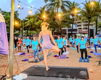 Imagem ilustrativa da imagem Yoga ao Amanhecer volta à Curva da Jurema com experiência de bem-estar