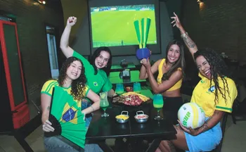 Imagem ilustrativa da imagem Bares no clima da torcida do Brasil!