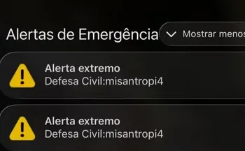 Imagem ilustrativa da imagem O que falta esclarecer sobre o envio de alertas falsos da Defesa Civil