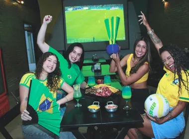 Imagem ilustrativa da imagem Bares no clima da torcida do Brasil!