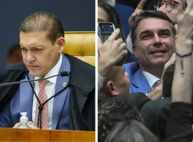 Imagem ilustrativa da imagem Kassio manda tirar do ar pesquisa que mostrou recuo de Flávio Bolsonaro