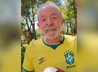 Imagem ilustrativa da imagem Lula pede que seleção jogue com 'alma' na estreia contra o Marrocos na Copa