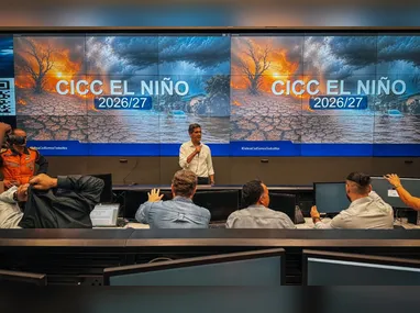 Imagem ilustrativa da imagem El Niño deve provocar temperaturas acima da média nos próximos meses no ES