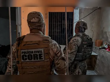 Imagem ilustrativa da imagem Megaoperação mobiliza mais de cem policiais em 19 cidades do Sul do ES nesta quinta