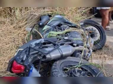 Perícia foi realizada no local após o acidente