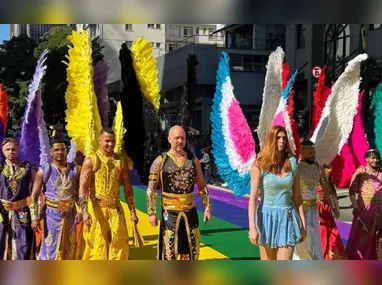 Imagem ilustrativa da imagem Parada do Orgulho LGBT+ leva cores e vibração à Avenida Paulista