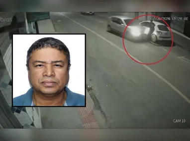 Após o capotamento, motorista foi retirado do interior do veículo por populares e acomodado sob o veículo