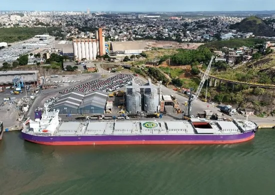 Imagem ilustrativa da imagem Importações puxam recorde nos portos de Vitória e Vila Velha, com 458 mil toneladas