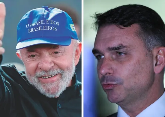 Imagem ilustrativa da imagem Flávio Bolsonaro rebate discurso de Lula e tenta associa-lo à defesa de criminosos