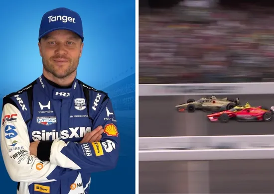Imagem ilustrativa da imagem Rosenqvist vence as 500 Milhas de Indianápolis por 23 milésimos