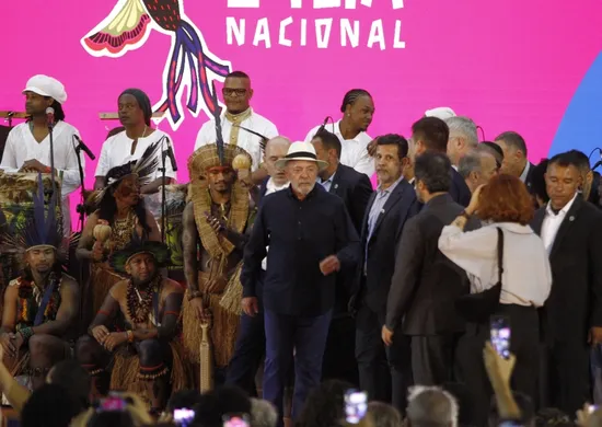 Imagem ilustrativa da imagem Segurança de Lula é agredido durante visita a Aracruz