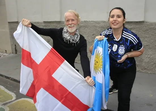Imagem ilustrativa da imagem Emoções à flor da pele em jogo histórico para argentinos e ingleses que moram no ES