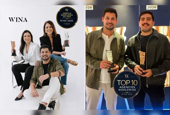 Tipz, agência publicitária de Vitória, capital do Espírito Santo foi eleita a melhor do Brasil no WINA Festival 2026