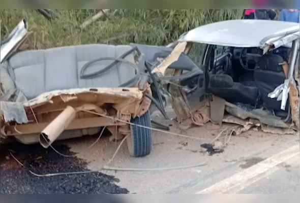 Acidente aconteceu no km 117 na BR-262