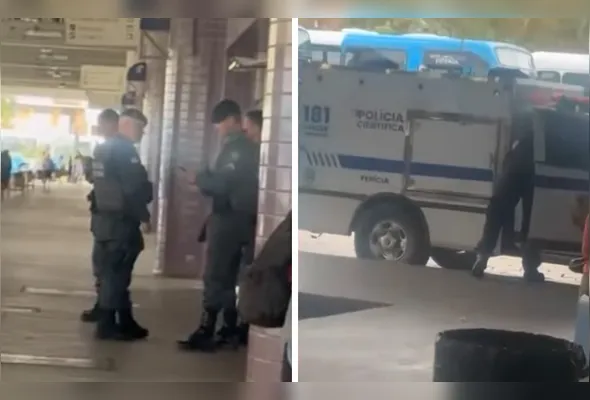 Mulher foi socorrida pela Polícia Militar