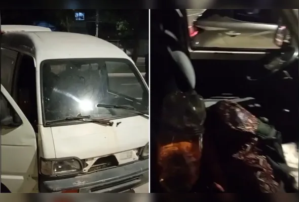 Veículo foi flagrado durante abordagem e fiscalização montados na Avenida Adalberto Simão Nader.