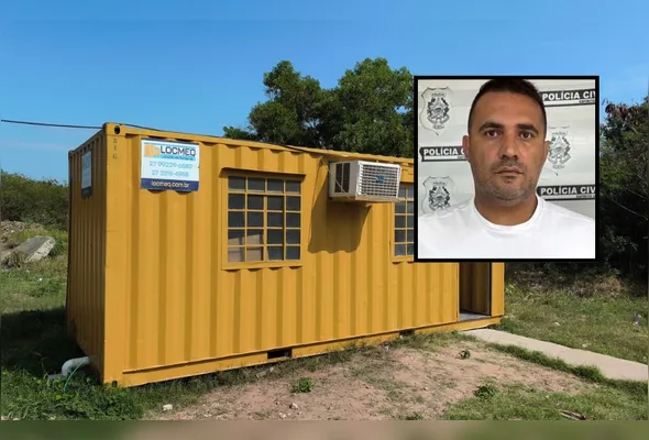 Vinícius Pires da Silva Allazio foi flagrado aplicando golpe no momento da prisão