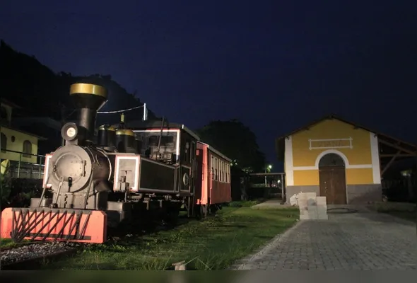 Estação de viana da Estrada de Ferro Leopoldina, que pode ser usada como Trem das Montanhas. Projeto prevê também parques lineares e  ciclovia