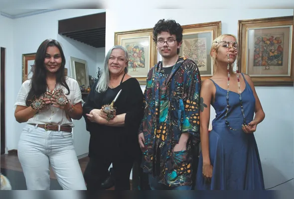Camila, Bebel, Ygor e Endi vão levar para a passarela do ES Fashion peças criadas no projeto “Moda Inteligente”, do curso no  Vasco Coutinho