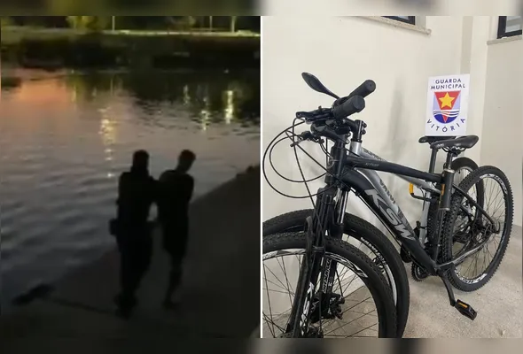Suspeito foi detido e bicicletas foram recuperadas