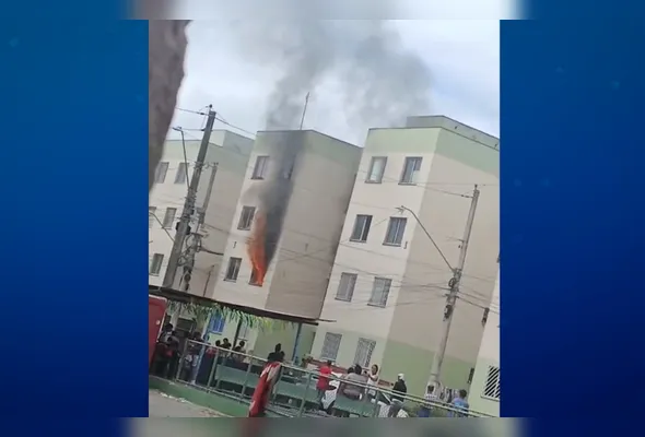 Fogo começou no quarto das crianças em Ourimar; Defesa Civil avalia rachadura e moradores foram evacuados