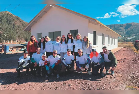 A missão ocorre em parceria com a Maranatha Volunteers International