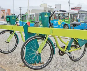 Imagem ilustrativa da imagem Bicicletas compartilhadas grátis em Vitória, Vila Velha e Serra neste domingo