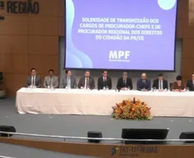 Imagem ilustrativa da imagem Ministério Público Federal no ES dá posse a novo procurador-chefe