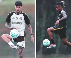 Imagem ilustrativa da imagem Pulgar e Danilo viram pilares de Flamengo e Botafogo no clássico