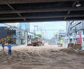 Imagem ilustrativa da imagem Trecho da Avenida Champagnat será liberado até domingo em Vila Velha