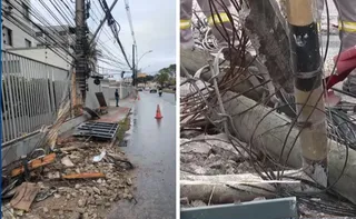 Imagem ilustrativa da imagem Briga entre homens em situação de rua causa acidente com ônibus na Serra