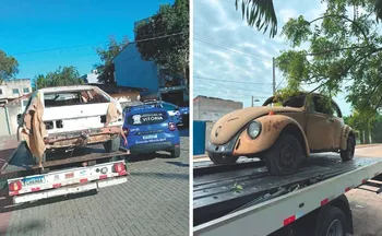 Imagem ilustrativa da imagem 481 carros abandonados são retirados das ruas da Grande Vitória