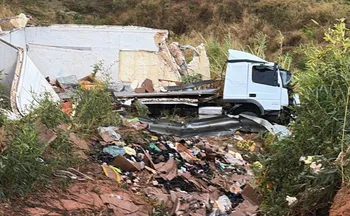 Imagem ilustrativa da imagem Caminhoneira e filha de 2 anos de Cariacica ficam feridas em acidente em MG