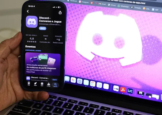Imagem ilustrativa da imagem Entenda a cronologia do caso que fez o Discord ter suas lives suspensas no Brasil