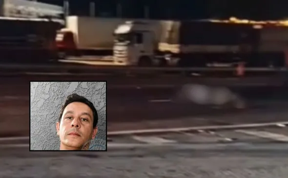 Imagem ilustrativa da imagem Caminhoneiro morre após ser atropelado na Rodovia do Contorno, em Cariacica