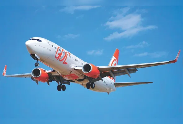 Avião da Gol: 70% das passagens do voo experimental entre Vitória e Buenos Aires já foram vendidas, disse China