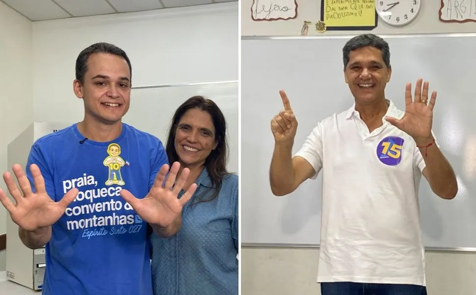 Pazolini e Ricardo Ferraço vão disputar o 2º turno para o Governo do Espírito Santo