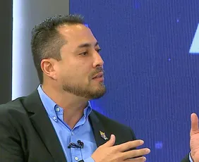 Imagem ilustrativa da imagem Veja como foi a sabatina com o candidato a governador do ES Breno Barcelos