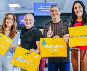 Imagem ilustrativa da imagem Aeroporto de Vitória realiza primeiro voo direto para a Argentina