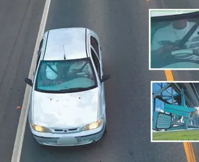 Imagem ilustrativa da imagem Como funciona câmera com Inteligência Artificial que flagra motoristas no ES