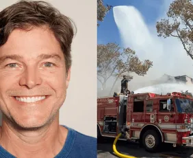 Imagem ilustrativa da imagem Ex-galã da Globo, Erik Marmo perde casa em incêndio nos EUA