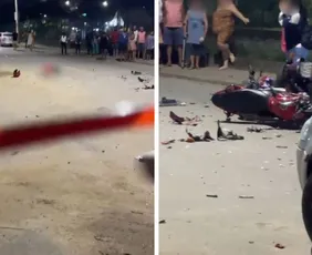 Imagem ilustrativa da imagem Motociclista morre em acidente entre motos em Cariacica