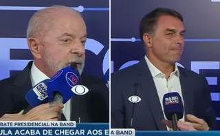 Imagem ilustrativa da imagem DEBATE: Começa o primeiro confronto entre Flávio e Lula no 2º turno das eleições