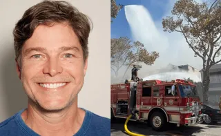 Imagem ilustrativa da imagem Ex-galã da Globo, Erik Marmo perde casa em incêndio nos EUA