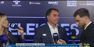 Imagem ilustrativa da imagem "Esfregar algumas verdades na cara dele", diz Flávio