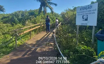 Imagem ilustrativa da imagem Guarapari notifica condomínio após encontrar obstáculos no acesso às Três Praias