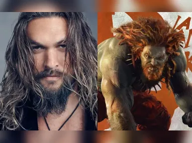 Imagem ilustrativa da imagem Jason Momoa vive Blanka em Street Fighter e brinca: "Amo o Brasil"